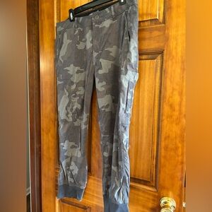 Prana size 14 jogger cargo camo